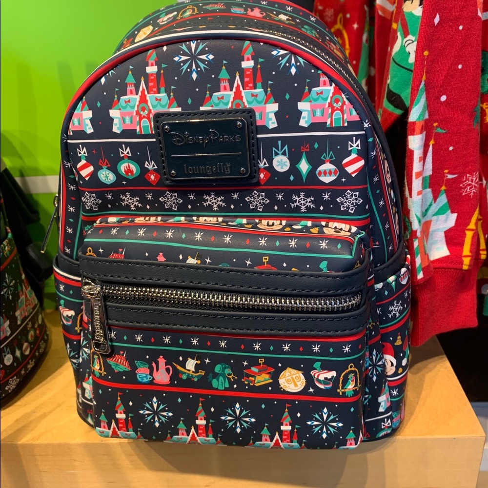 NWT Rare Disney Christmas 2020 Loungefly Backpack